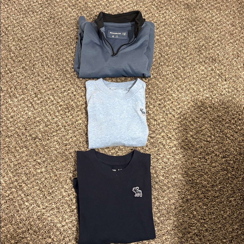Abercrombie Kids Boys Long Sleeve Shirts